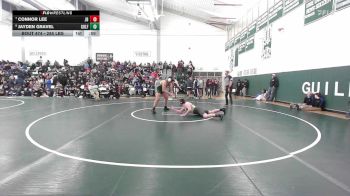 285 lbs 5th Place - Connor Lee, Joel Barlow vs Jayden Gravel, Guilford
