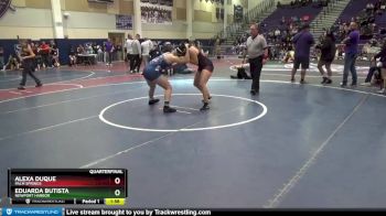 150 lbs Quarterfinal - Eduarda Butista, Newport Harbor vs Alexa Duque, Palm Springs