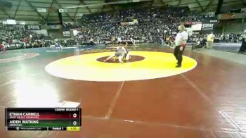 2 lbs Champ. Round 1 - Ethan Carrell, West Valley (Spokane) vs Aiden Watkins, Aberdeen