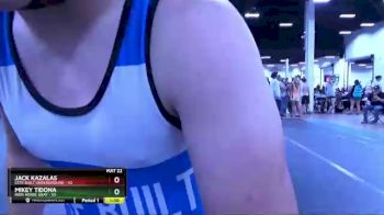 132 lbs Round 6 (8 Team) - Jason Quirk, Este Built Underground vs Anthony D`Antuono, Iron Horse Gray