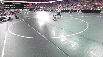 D3-113 lbs Cons. Round 1 - Josue Azuara, Weyauwega-Fremont vs Kaleb Lodahl, Cadott