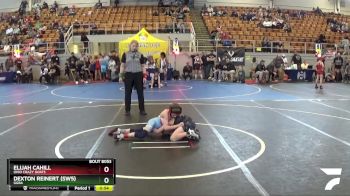 60 lbs Cons. Round 3 - Elijah Cahill, Ohio Crazy Goats vs Dexton Reinert (sw5), GGBA