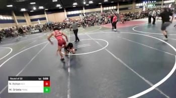 109 lbs Round Of 32 - Nathan Itchon, Silverback WC vs Matthew Orbeta, Poway Elite