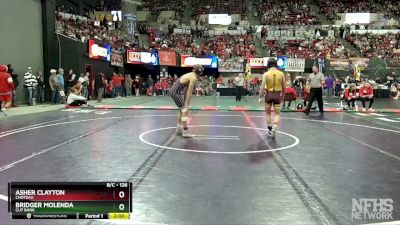 Quarterfinal - Asher Clayton, Choteau vs Bridger Molenda, Cut Bank