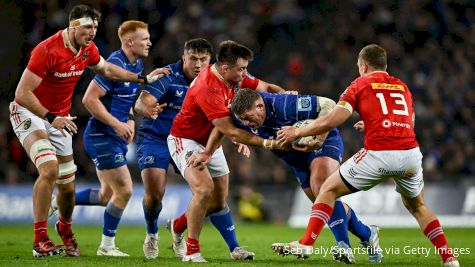 Leinster Holds Off Munster In Front Of Record Crowd