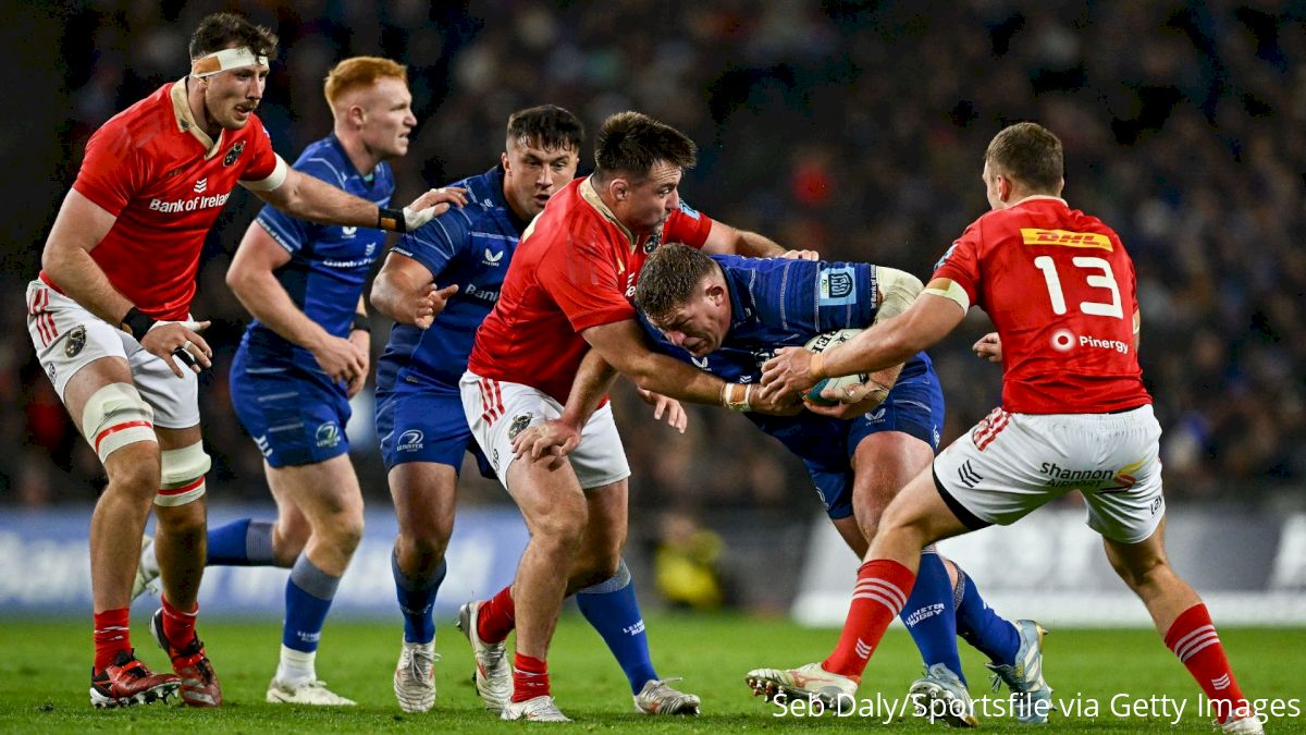 Leinster Holds Off Munster In Front Of Record Crowd At Croke Park