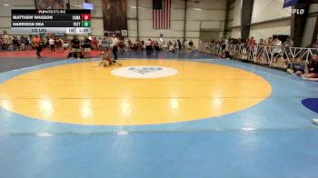 132 lbs Rr Rnd 1 - Matthew Wasson, CKWA vs Harrison Dea, Patton Trained Blue