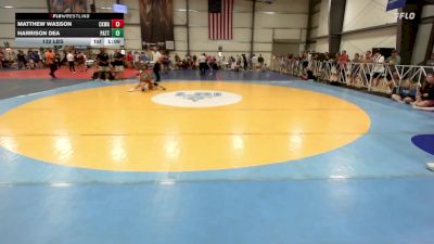 132 lbs Rr Rnd 1 - Matthew Wasson, CKWA vs Harrison Dea, Patton Trained Blue