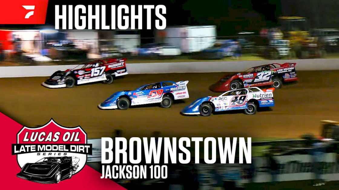 Lucas Oil Jackson 100 Highlights From Brownstown