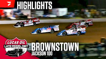 Highlights | 2024 Lucas Oil Jackson 100 at Brownstown Speedway