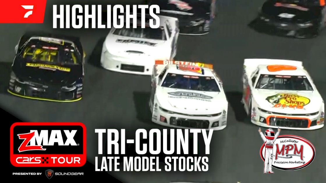 Highlights: CARS Tour Late Model Stock Cars at Tri-County