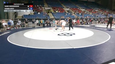 285 lbs Champ. Rd Of 128 - Hans Wiederkehr, New York vs Kaden Stitt, Iowa