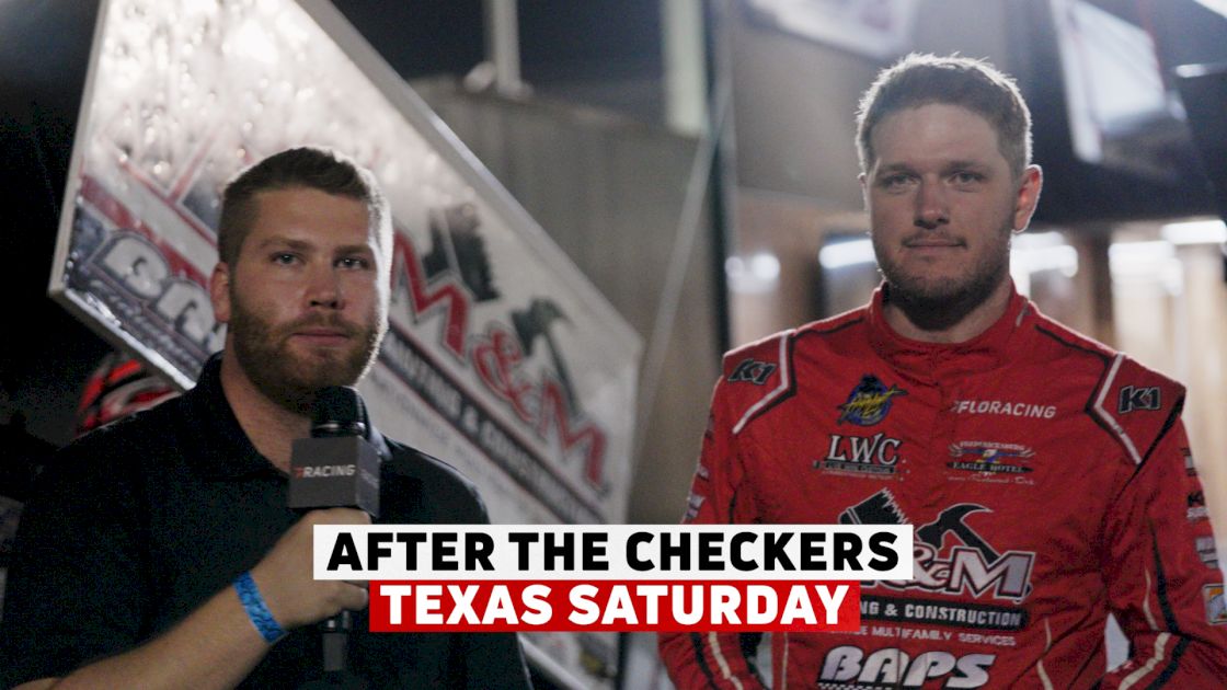 After The Checkers: Brent Marks Recaps $50,000 Win At Texas