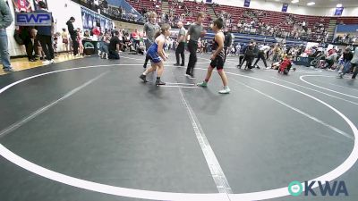 105 lbs Rr Rnd 1 - Leboy Bearbow, Darko Valley Wolf Pack vs Madilyn Robinson, Harrah Little League Wrestling