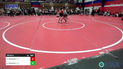 Rr Rnd 4 - Kaiden Shadden, Bristow Youth Wrestling vs Gage Bledsoe, Woodland Wrestling Club