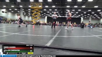 170 lbs Cons. Round 2 - Owen Hansen, WI vs Dyllon Carpenter, NE