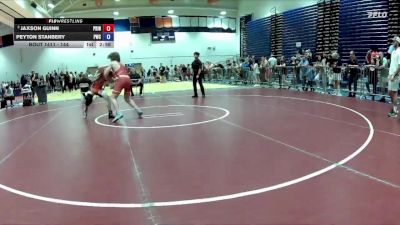 144 lbs Cons. Semi - Peyton Stanbery, PWC vs Jaxson Guinn, Freak Factory Wrestling Club