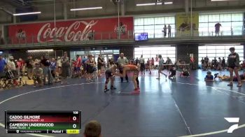 108 lbs Round 7 (10 Team) - Caddo Gilmore, Louisiananimals Black vs Cameron Underwood, SVRWC Black