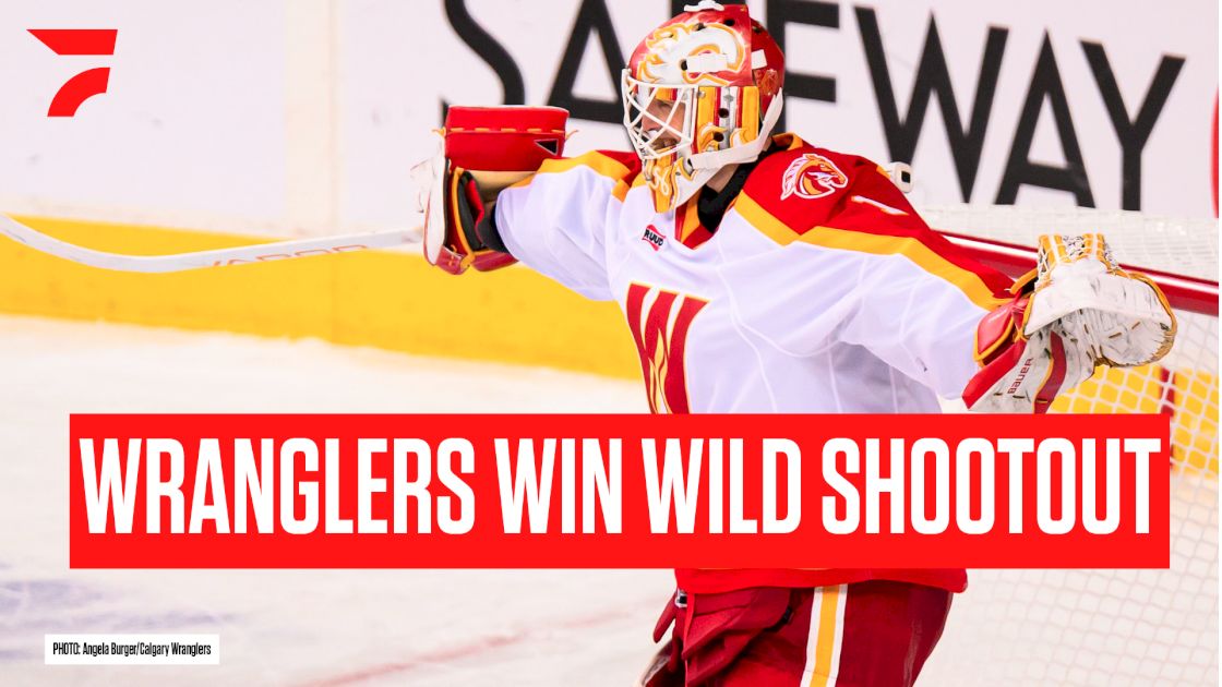 Devin Cooley And The Calgary Wranglers Win Wild Shootout