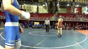 132 lbs Round 5 (8 Team) - Connor Ritonya, Bennington vs Dalton VanLaningham, Fairbury