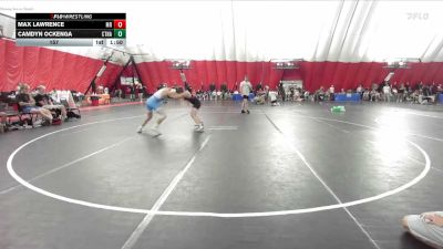 157 lbs Round 3 (8 Team) - Max Lawrence, Marathon vs Camdyn Ockenga, Canton A