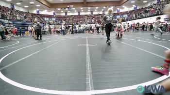 52 lbs Quarterfinal - Dawson Rigdon, Piedmont vs Kamden Peters, Harrah Little League Wrestling