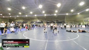 132 lbs Cons. Round 3 - Remington Aullman, Wyoming Underground vs Ivory Walker, Sanderson Wrestling Academy