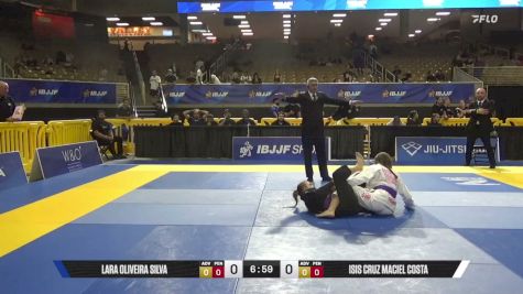 Isis Cruz Maciel Costa vs Lara Oliveira Silva 2026 Pan Jiu Jitsu IBJJF Championship