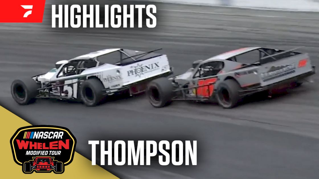 Highlights: NASCAR Whelen Modified Tour at Thompson