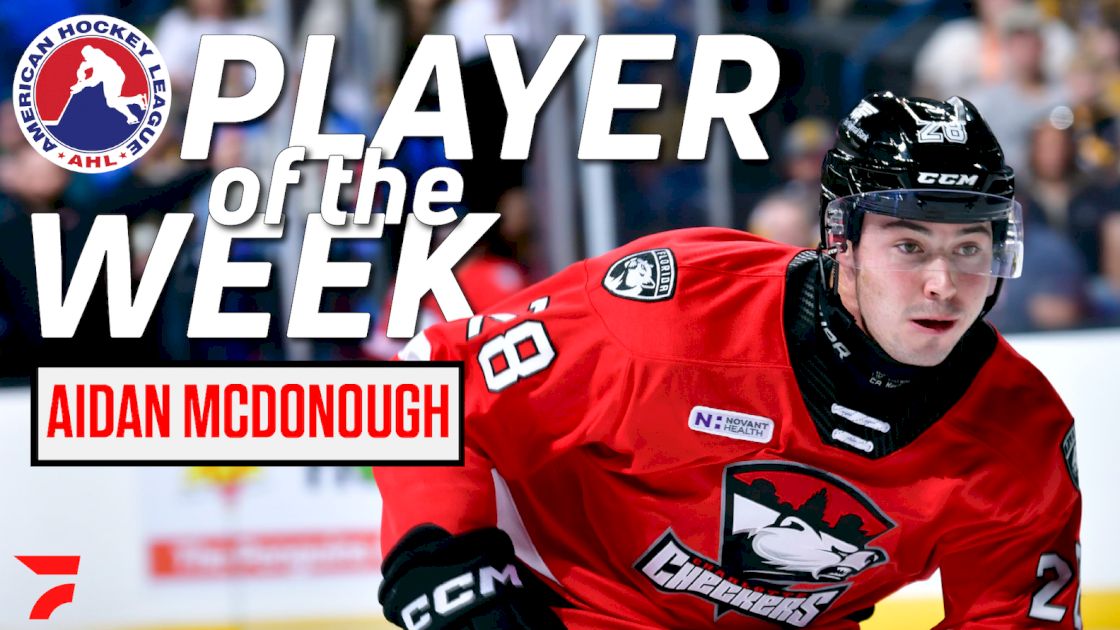 AHL Player Of The Week: Aidan McDonough