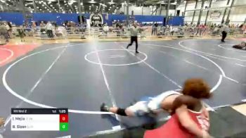 137 lbs Rr Rnd 2 - Iverson Mejia, Team Zapas vs Blake Sloan, Clinton Wrestling