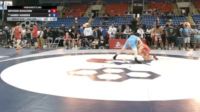 165 lbs Champ. Rd Of 128 - Bryson Boucher, Michigan vs James Hansen, Idaho