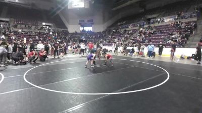 67 lbs 1st Place Match - Owen Smith, Arvada West Youth Athletics LLC vs Jude Varela, Juggernaut WC