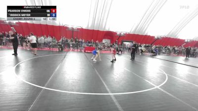 126 lbs Champ. Round 2 - Pearson Owens, Coleman vs Riddick Meyer, Weigh-in Club