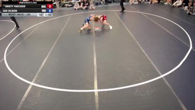 120 lbs Quarters - Brett Kiecker, MN Elite vs Ian Olson, Waconia Wrestling Club