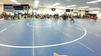 144 lbs Champ. Round 2 - Jack Moreau, El Dorado vs William Myers, Exeter Union