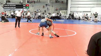 132 lbs Rr Rnd 2 - Carlos Salazar, Vougars Wrestling - HSB vs Edward Donlon, MetroWest United Young Bucks - HSB