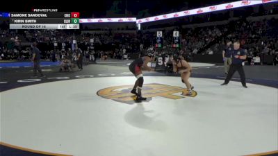 145 lbs Round Of 16 - Samone Sandoval, Chico (NS) vs Kirin Smith, Clovis West (CS)