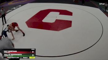 Quarterfinal - Guy Wortman, Plainview vs Dallas Wadsworth, Central Valley