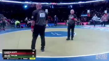 145 lbs Champ. Round 1 - Camryn Scott, Chatfield vs Velvet Taylor, Mesa Ridge