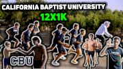 The Underrated CBU Men's XC Team CRUSHES 12x1K | Workout Wednesday