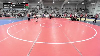 165 lbs Consi Of 8 #1 - Priscilla DeWitt, NC vs Emma Yopp, NC