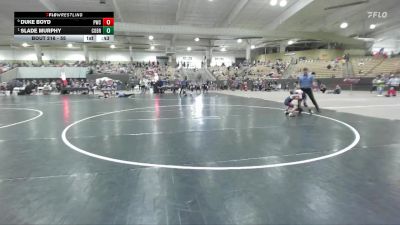 55 lbs Quarterfinal - Slade Murphy, Eagle Talon Wrestling Club vs Duke Boyd, Patriot Wrestling Club