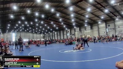 152 lbs Semis - R1 Wb - Juliette Alt, Team Pennsylvania Blue vs Eleanor Dean, Virginia Killers