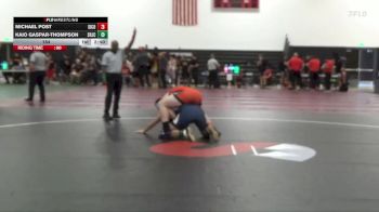 184 lbs Placement Matches (16 Team) - Kaio Gaspar-thompson, Santa Rosa Junior College vs Michael Post, Sierra College