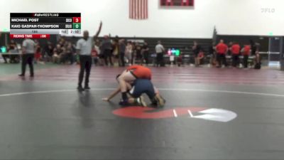 184 lbs Placement Matches (16 Team) - Kaio Gaspar-thompson, Santa Rosa Junior College vs Michael Post, Sierra College
