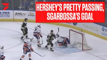 Pretty Passing By The Hershey Bears Leads To Mike Sgarbossa Goal