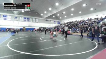 100 lbs Champ. Round 1 - Kamden Nguyen, Irvine vs Chloe Arnaldo, Wilson/LB