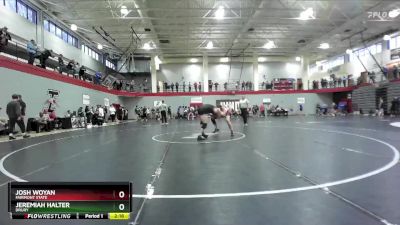 174 lbs Champ. Round 2 - Josh Woyan, Fairmont State vs Jeremiah Halter, Drury