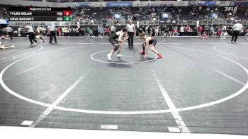 155 lbs Consolation - Tyler Nolan, Purler Wrestling Academy PWA vs Cole Sackett, Angry Fish